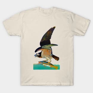 John J. Audubons Fishing eagle T-Shirt